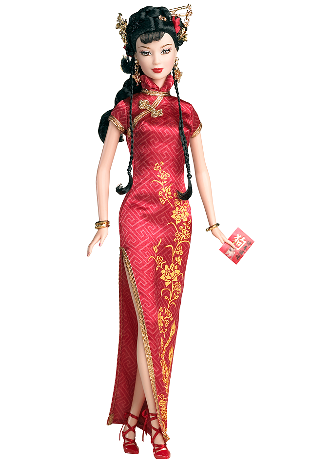 芭比娃娃 2005限量版 chinese new year barbie03 doll 中国新年