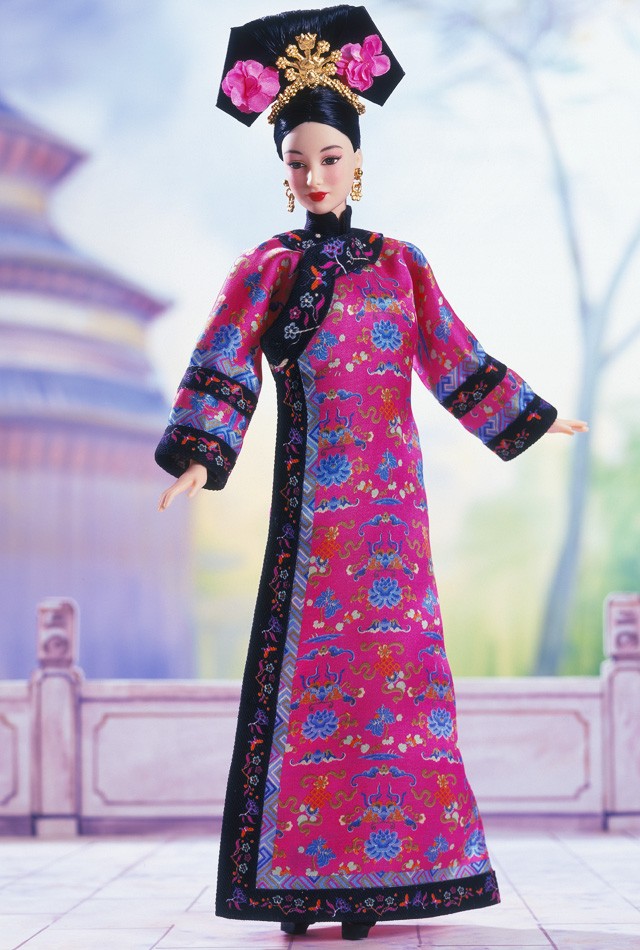 芭比娃娃 2001限量版 princess of china64 barbie03 doll 中国