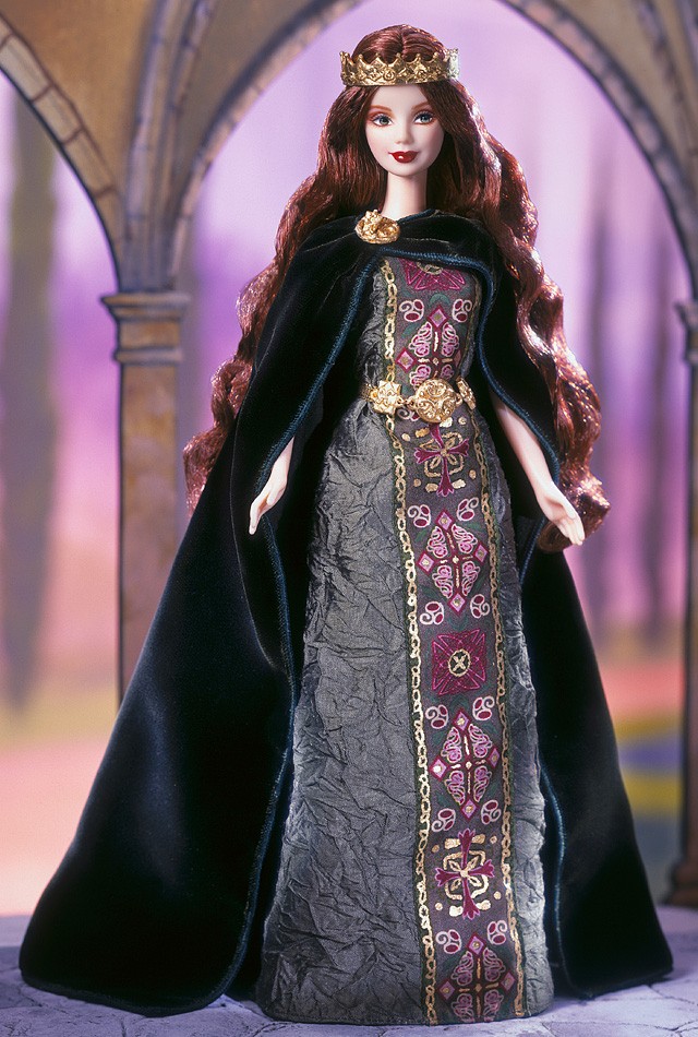 芭比娃娃 2001限量版 princess of ireland barbie doll 爱尔兰公主