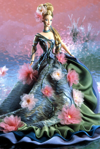 芭比娃娃 1997限量版 Water Lily™ Barbie® Doll