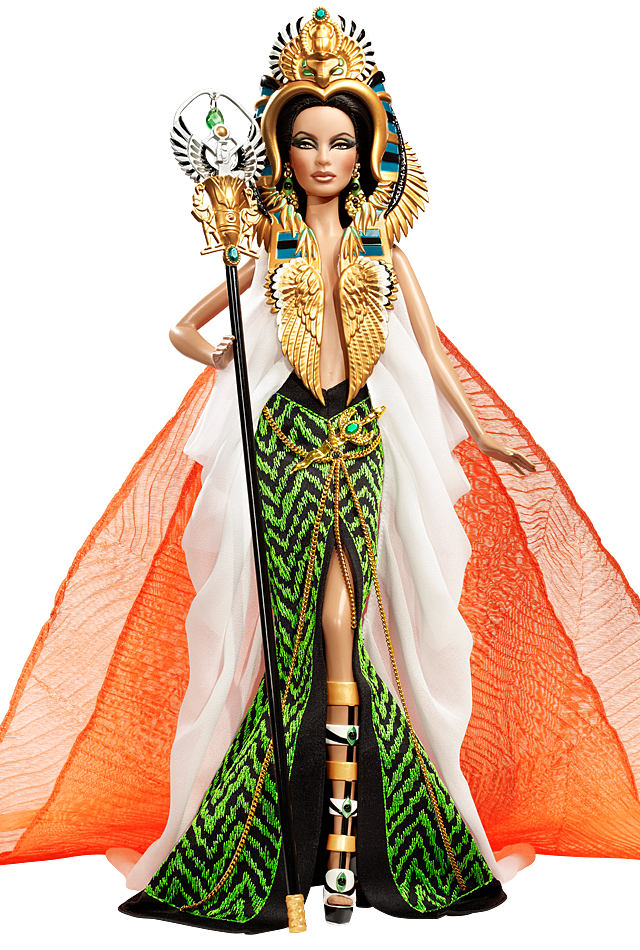 芭比娃娃 2010限量版 Barbie® Doll as Cleopatra 埃及艳后【价格100美元】