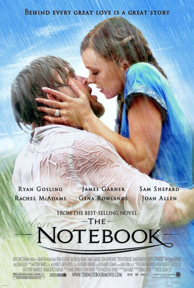 【The Notebook(恋恋笔记本)】 一遍又一遍的讲述?！鞍槊挥心敲炊嘟杩冢绻钪彰荒茉谝黄?，只能说明爱的不够?！? data-iid=