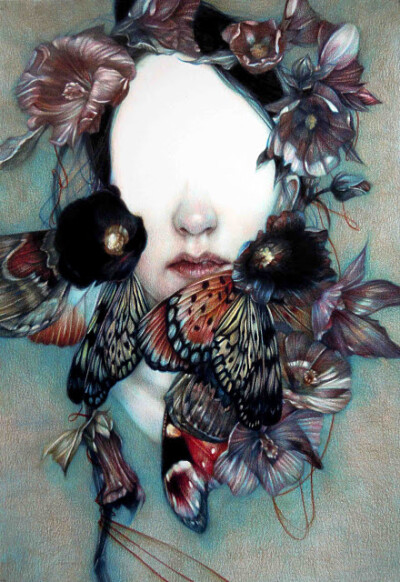 意大利Marco Mazzoni彩色铅笔画