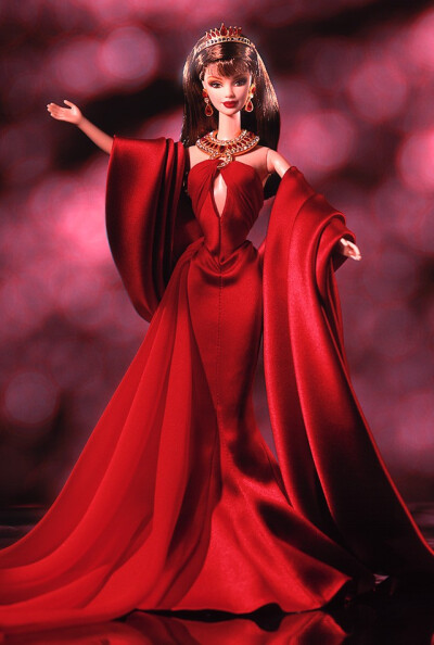 芭比娃娃 2001限量版 Countess of Rubies™ Barbie® Doll 红宝石【价格99美元】