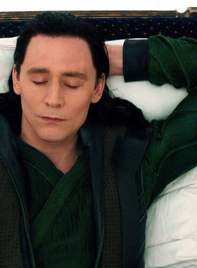 Loki is sleeping.