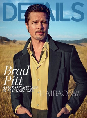 布拉德·皮特 (Brad Pitt) 登上《Details》杂志2014年11月刊