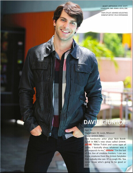 ：David Giuntoli 帅气