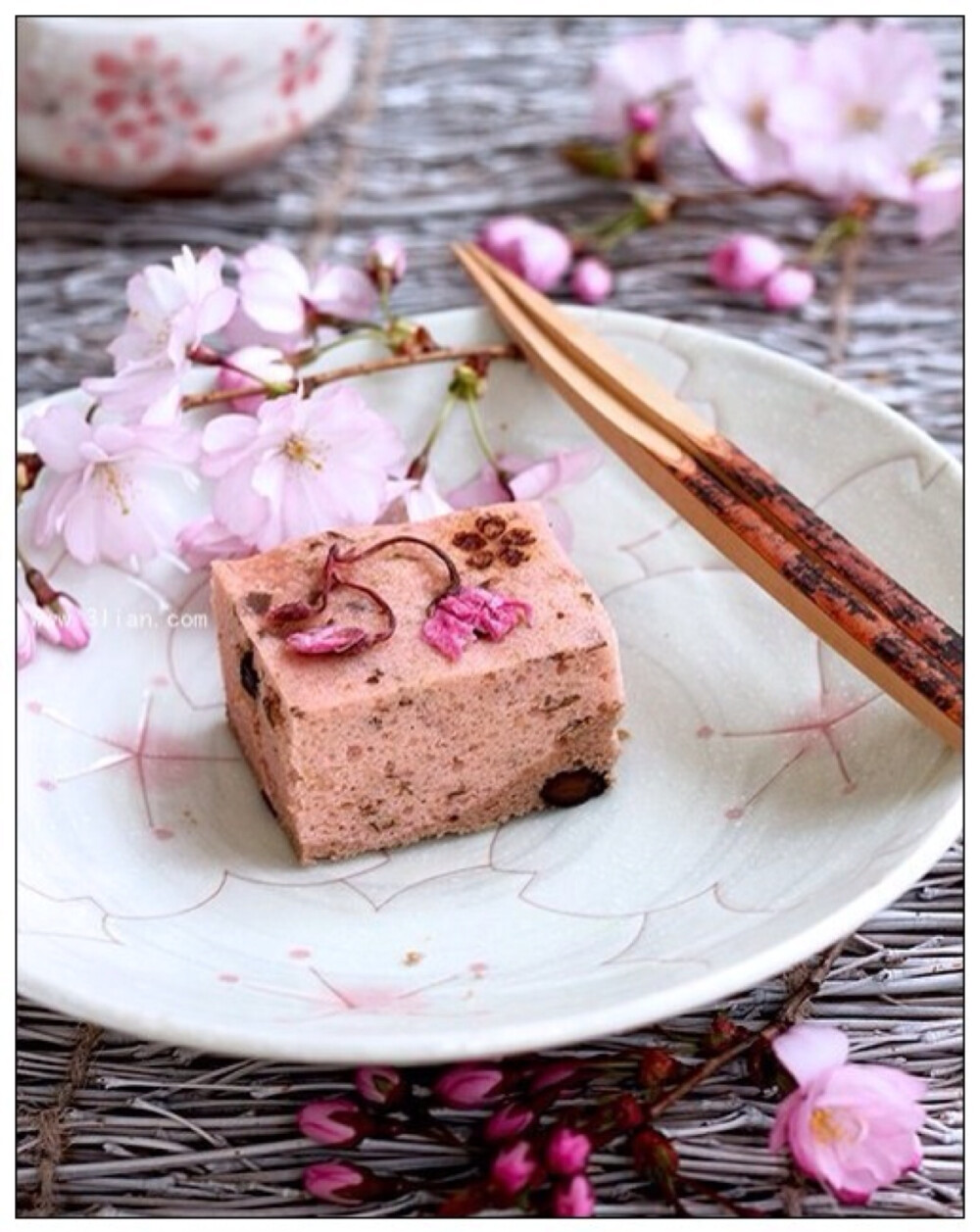 食物文艺日式樱花甜点