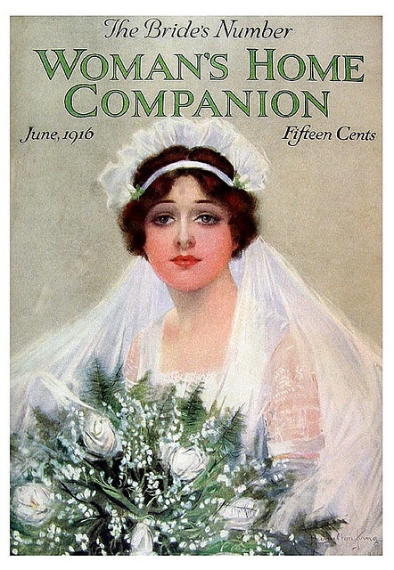 Womans Home Companion 1916, cover artist, Hamilton King