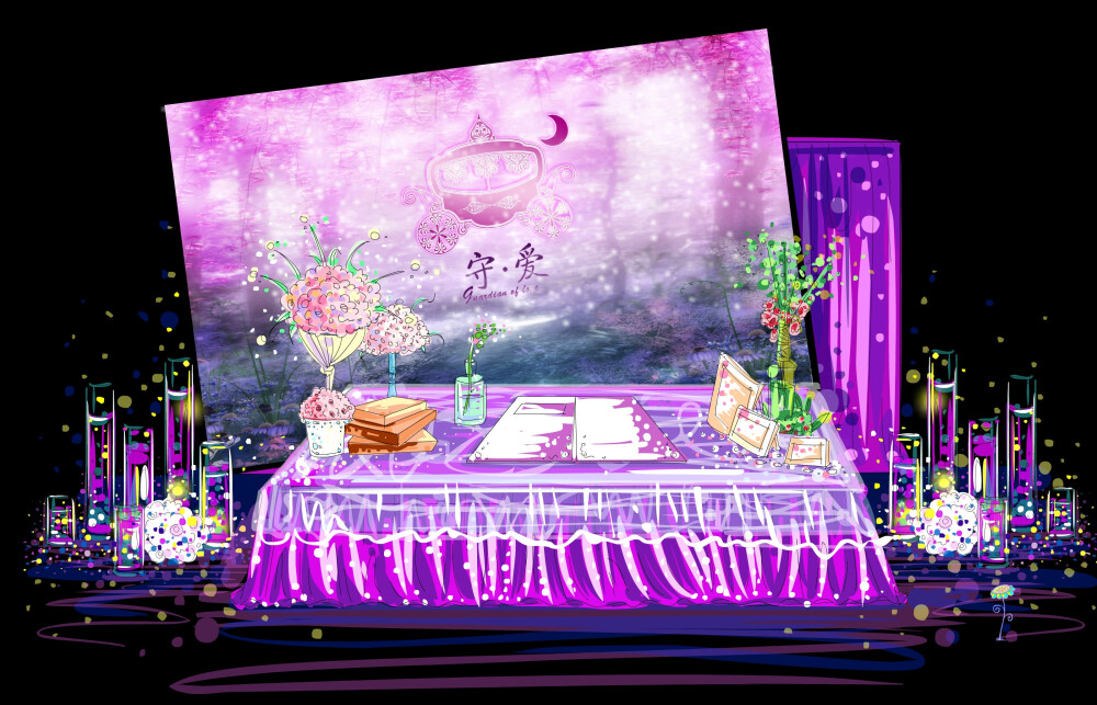 新浪@手绘师黄小花