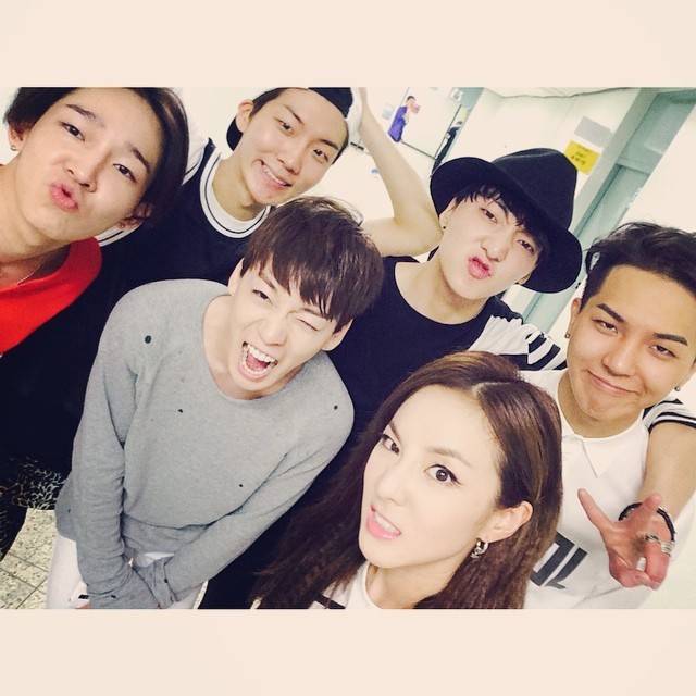 sandara&amp;amp;WINNER 暖暖前后辈