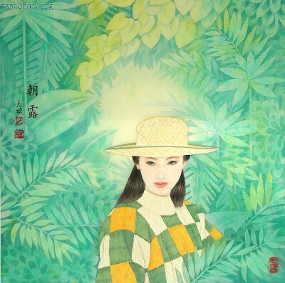 郝大欣，女，1955 年出生，山东聊城人。1982年毕业於河南大学美术系油画专业，获文学士学位。1995年在天津美术学院国画系研修工笔重彩人物。1996年至1997年 研修於中国美术学院、中央美术学院国画系。1998年结业於文…