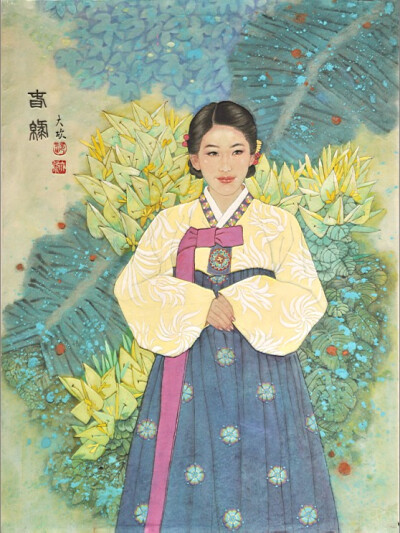 郝大欣，女，1955 年出生，山东聊城人。1982年毕业於河南大学美术系油画专业，获文学士学位。1995年在天津美术学院国画系研修工笔重彩人物。1996年至1997年 研修於中国美术学院、中央美术学院国画系。1998年结业於文…