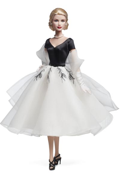 芭比娃娃 2011限量版 Rear Window™ Grace Kelly Doll 格蕾丝凯莉 好莱坞【价格34.95美元】