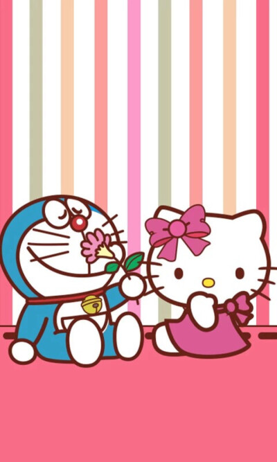 壁纸 动漫 哆啦A梦 hello Kitty 萌