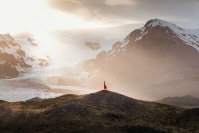 迷失冰岛。 作者：20岁的加拿大摄影师Lizzy Gadd