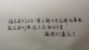 那些逝去的青春