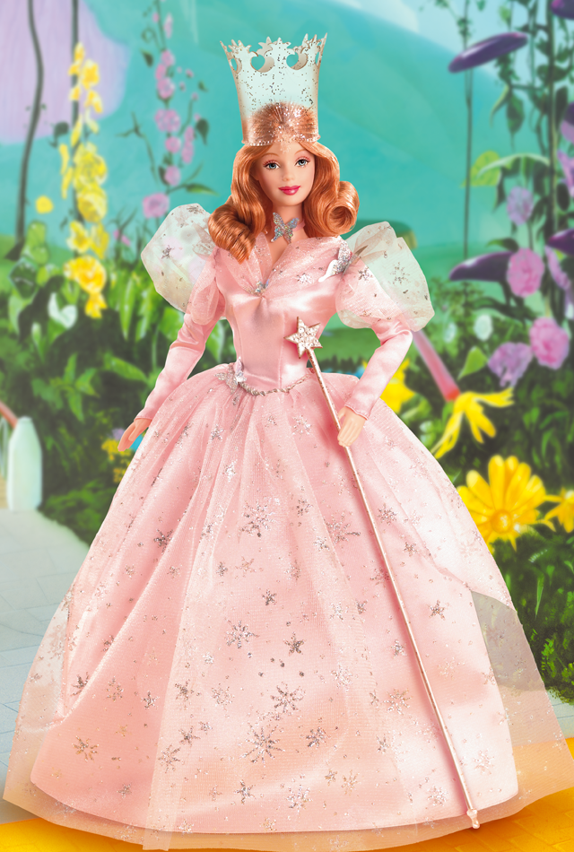 芭比娃娃 2007限量版 the wizard of oz64 glinda the good witch