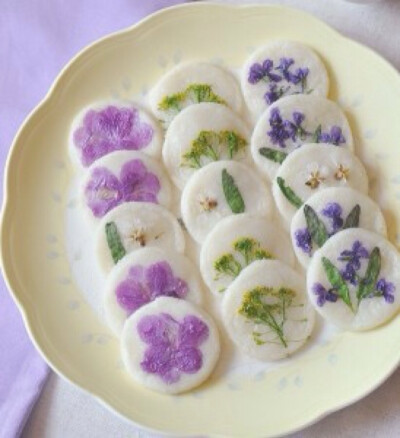 【食物文艺】鲜花甜点