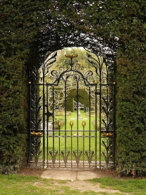 Garden Gate, Cornwall, England