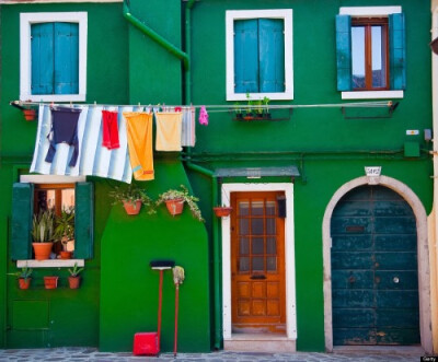 Green House, Burano, Italy