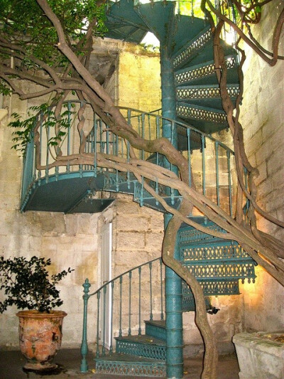 Spiral Staircase, Avignon, France