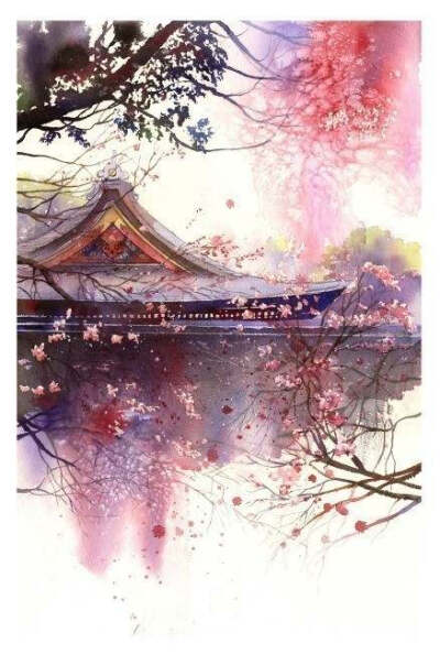 蝶恋花·春景 花褪残红青杏小。燕子飞时，绿水人家绕。枝上柳绵吹又少，天涯何处无芳草！ 墙里秋千墙外道。墙外行人，墙里佳人笑。笑渐不闻声渐悄，多情却被无情恼。