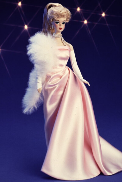 芭比娃娃 1987限量版 Enchanted Evening® Barbie® Doll 陶瓷