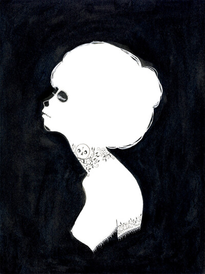 Dia De Los Muertos Charmaine Olivia插画 http://www.charmaineolivia.com/portfolio/artwork/