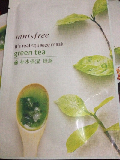 innisfree 绿茶面膜