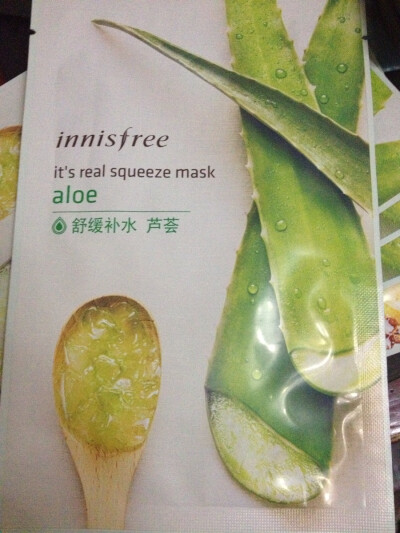 innisfree 芦荟面膜