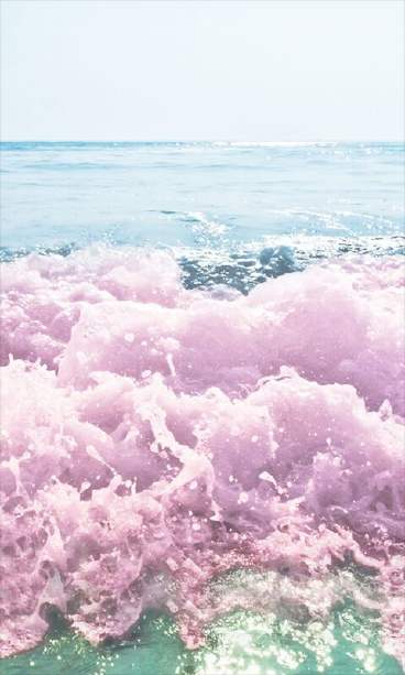 海 浪花 壁纸