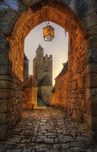 Medieval Arch, Beynac, France