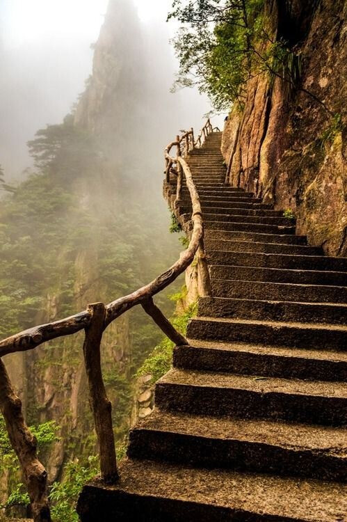 Mountain Stairway, China