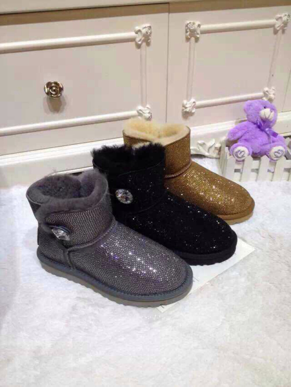 ugg 满满的都是钻 ✨✨