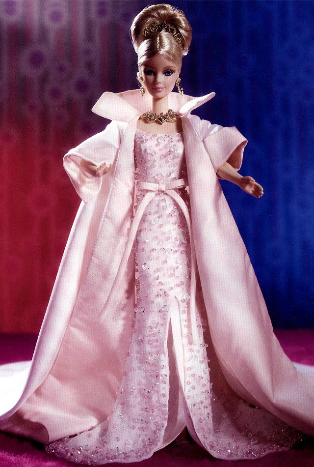 芭比娃娃 1999限量版 Pink Crystal Jubilee® Barbie® Doll