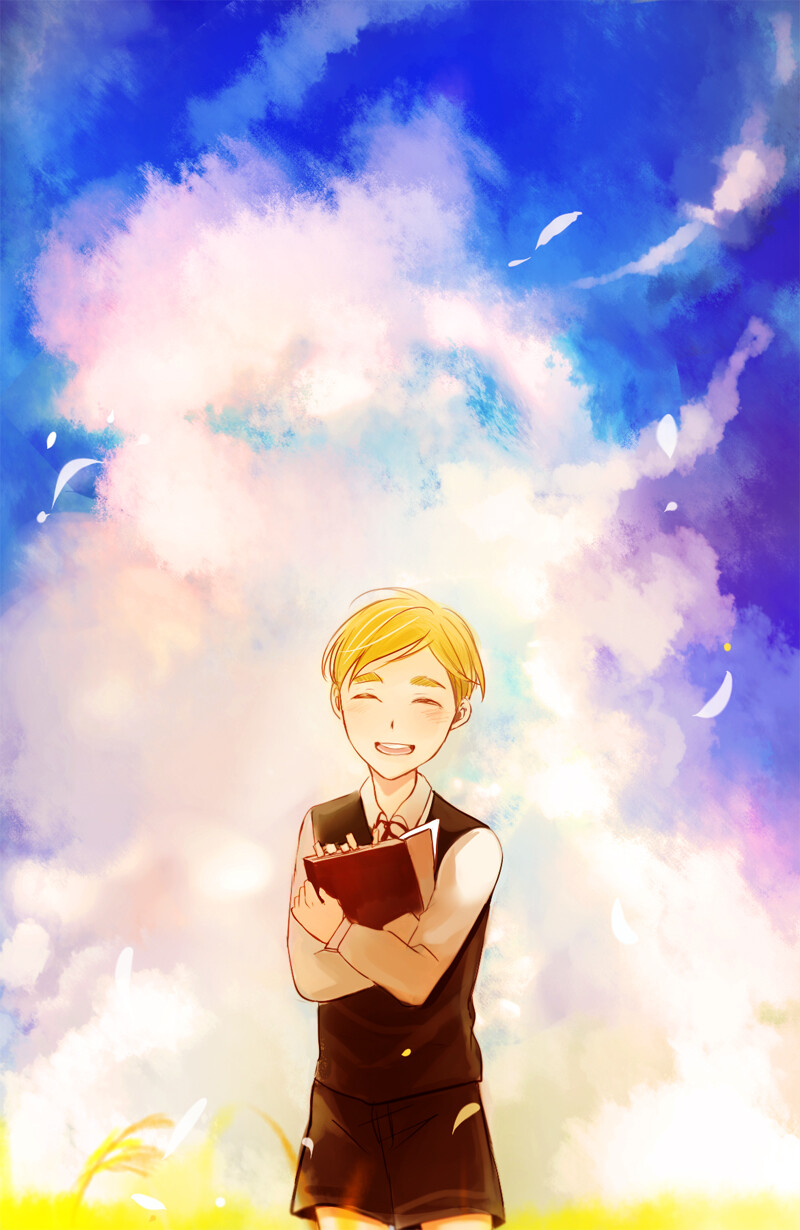 早川亞@spark西Ｉ24ab 画师ID：1625084 作品ID：43542980【团兵-小团长清新治愈风