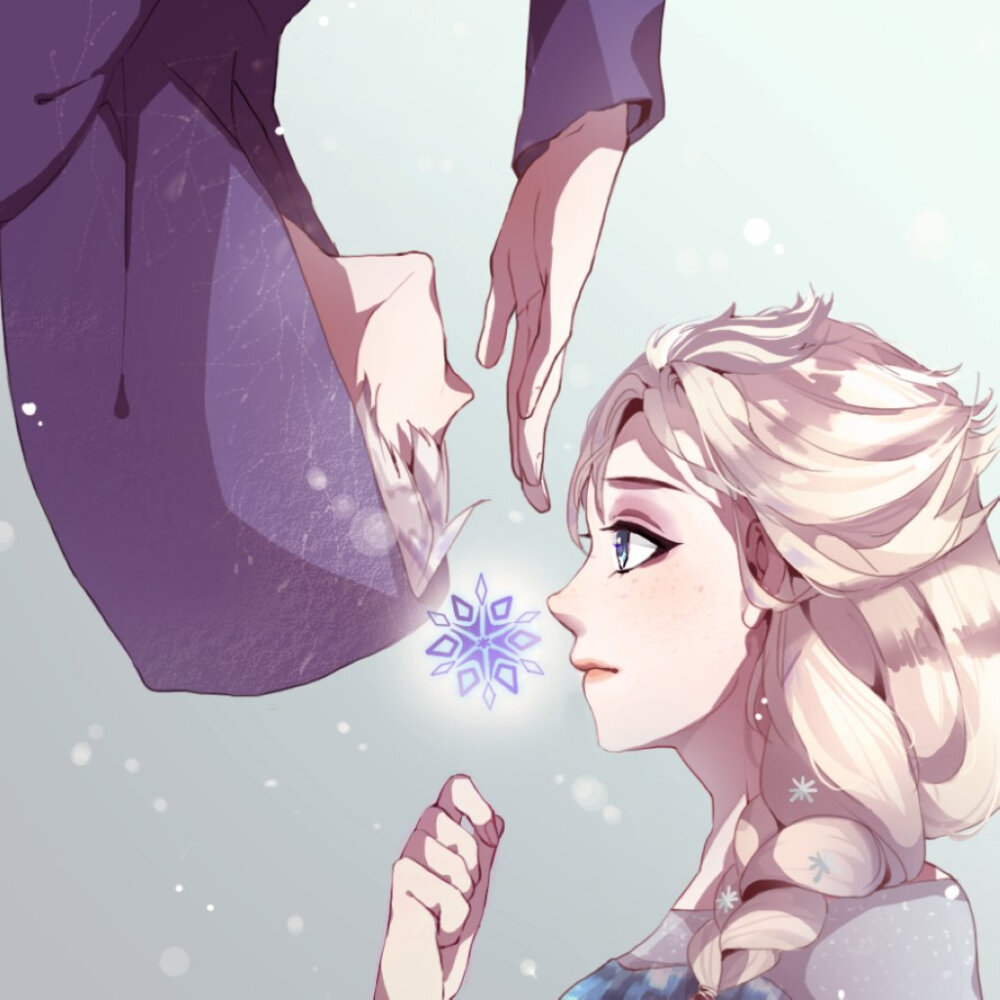 Elsa and Jack Frost