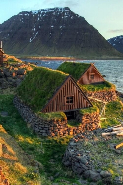 Stone and Turf Houses, Iceland