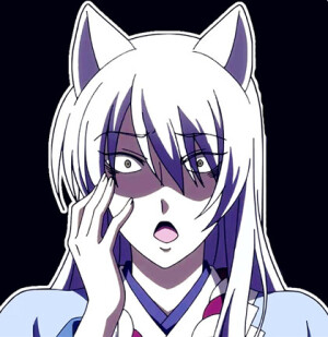 银仙 缲缲れ! コックリさん 电波少女与钱仙大人 狐仙 狐狸 动漫 动画 人物 原创 插画 头像 自截图 by 荒年信徒