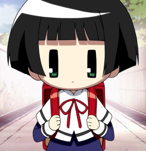 银仙 缲缲れ! コックリさん 电波少女与钱仙大人 市松小雏 美少女 萌 萝莉 动漫 动画 人物 原创 插画 头像 自截图 by 荒年信徒