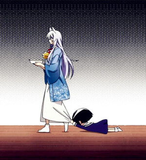 银仙 缲缲れ! コックリさん 电波少女与钱仙大人 动漫 动画 人物 原创 插画 头像 自截图 by 荒年信徒