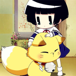 银仙 缲缲れ! コックリさん 电波少女与钱仙大人 动漫 动画 人物 原创 插画 头像 自截图 by 荒年信徒