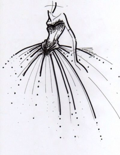 【Wedding dress设计稿】快给自己选一件美丽的嫁衣~