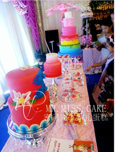 密司先生婚礼蛋糕 www.mrmisscake.com 0371-8654679