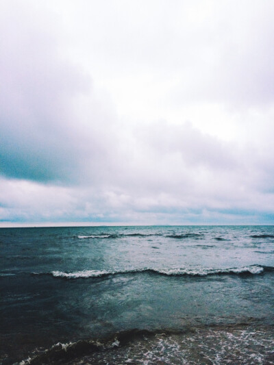 阴雨天的海口