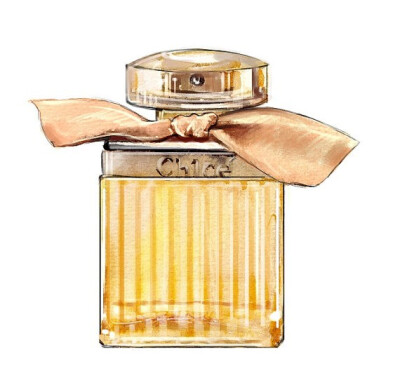 香水插画，无法抵抗的魅力。