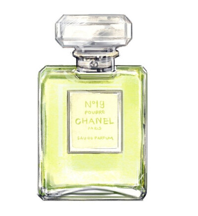 香水插画，无法抵抗的魅力。