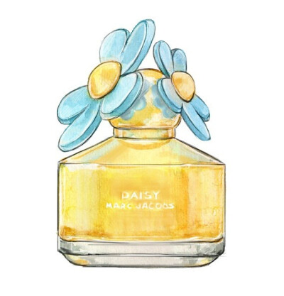 香水插画，无法抵抗的魅力。