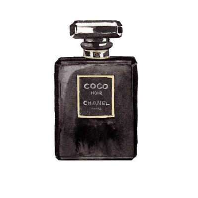 香水插画，无法抵抗的魅力。